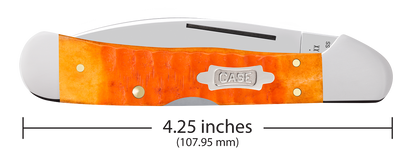 Copperlock Gator Jig Persimmon Orange Bone