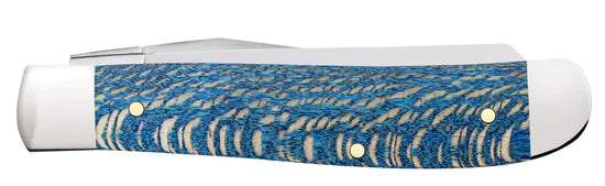 Smooth Blue Sycamore Wood Mini Trapper